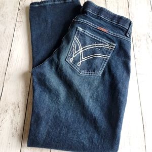 WRANGLE Q BABY No Gap Waist NWOT